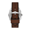 Fossil Machine Chronograph Brown Leather Watch FS6100 Watches Fossil 