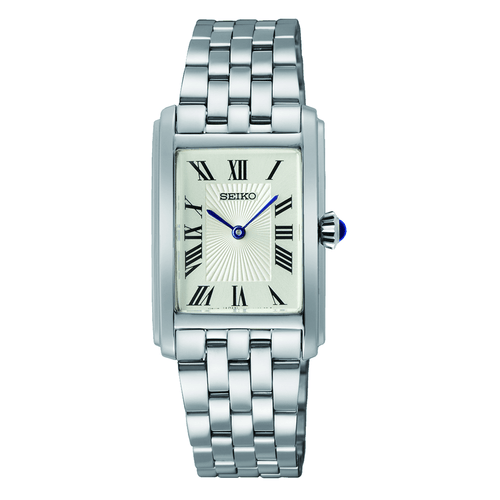 Seiko Ladies Stainless Steel Ivory Watch SWR083P Watches Seiko 