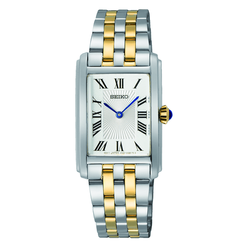 Seiko Ladies Stainless Steel White Watch SWR087P Watches Seiko 
