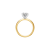 3.00ct Oval Solitaire Laboratory Grown Diamond Ring in 18ct Yellow Gold Rings Bevilles 