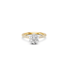 Round Brilliant Shoulder Ring with 2.25ct of Laboratory Grown Diamonds in 18ct Yellow Gold Rings Bevilles 