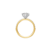 Round Brilliant Shoulder Ring with 2.25ct of Laboratory Grown Diamonds in 18ct Yellow Gold Rings Bevilles 