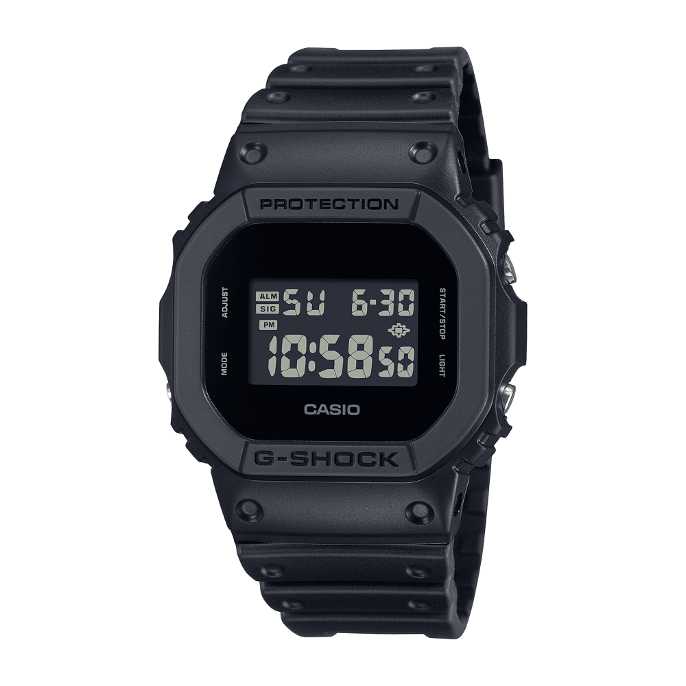 Casio G Shock All Black Digital Watch DW5600UBB-1D Watches Casio G Shock 