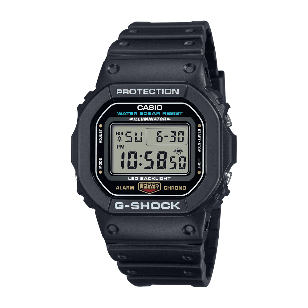 Casio G Shock Black Digital Watch DW5600UE-1D Watches Casio G Shock 