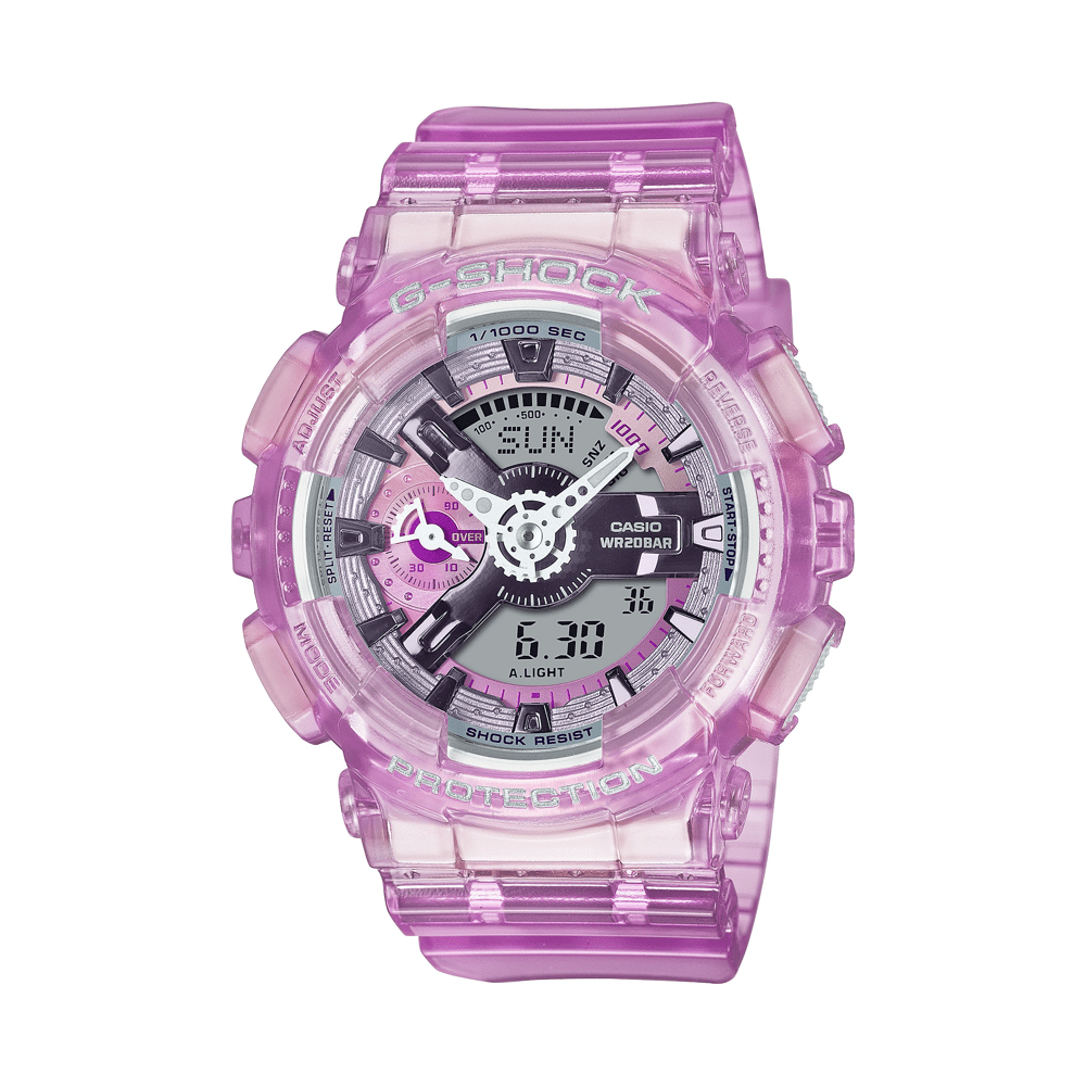 Casio G Shock Virtual World Pink Digital Watch GMAS110VW-4A Watches Casio G Shock 