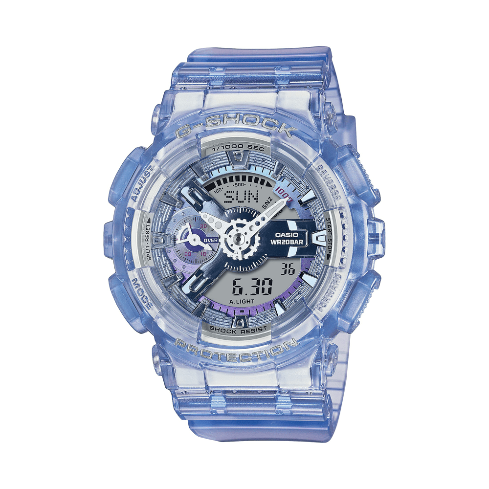 Casio G Shock Virtual World Blue Digital Watch GMAS110VW-6A Watches Casio G Shock 