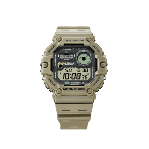 Casio Tide Graph Brown Digital Watch WS1700H-5A Watches Casio 
