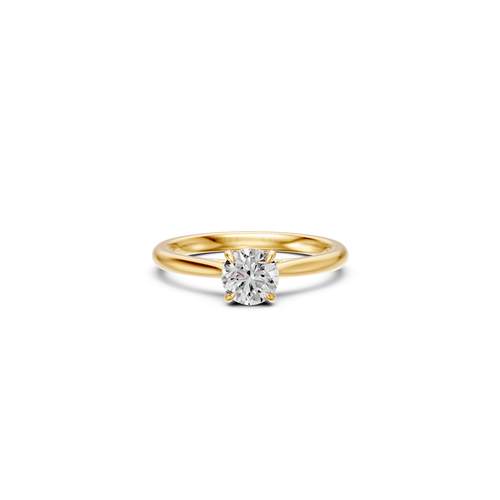 1.00ct Laboratory-Grown Diamond Solitaire Ring in 9kt Yellow Gold Rings Bevilles 