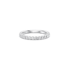Anniversary Band with 0.62ct of Laboratory Grown Diamonds in 9ct White Gold Rings Bevilles 