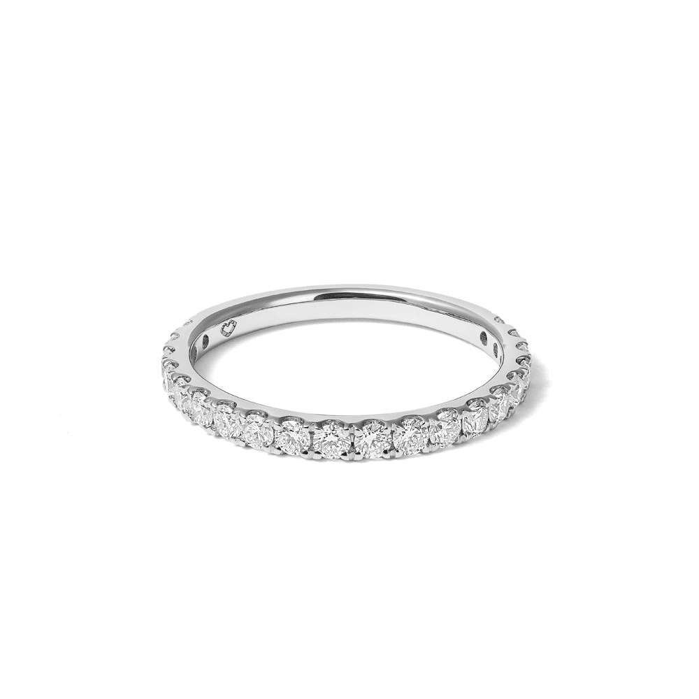 Anniversary Band with 0.62tw of Laboratory-Grown Diamonds in 9kt White Gold Rings Bevilles 