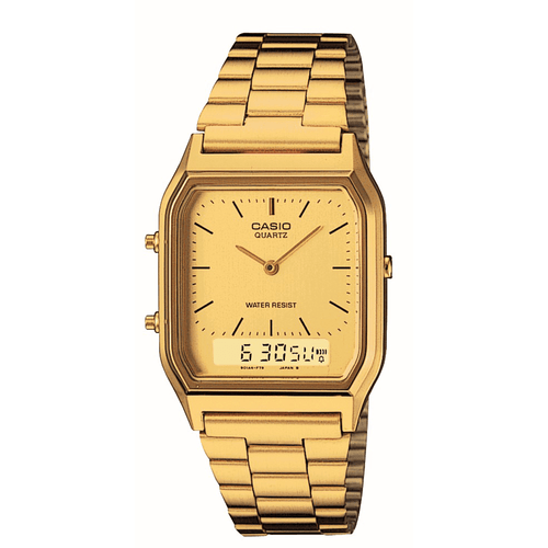 Casio Vintage Gold Analog-Digital Watch AQ230GA-9DS Watches Casio 