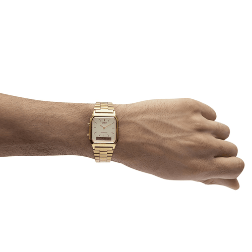 Casio Vintage Gold Analog-Digital Watch AQ230GA-9DS Watches Casio 