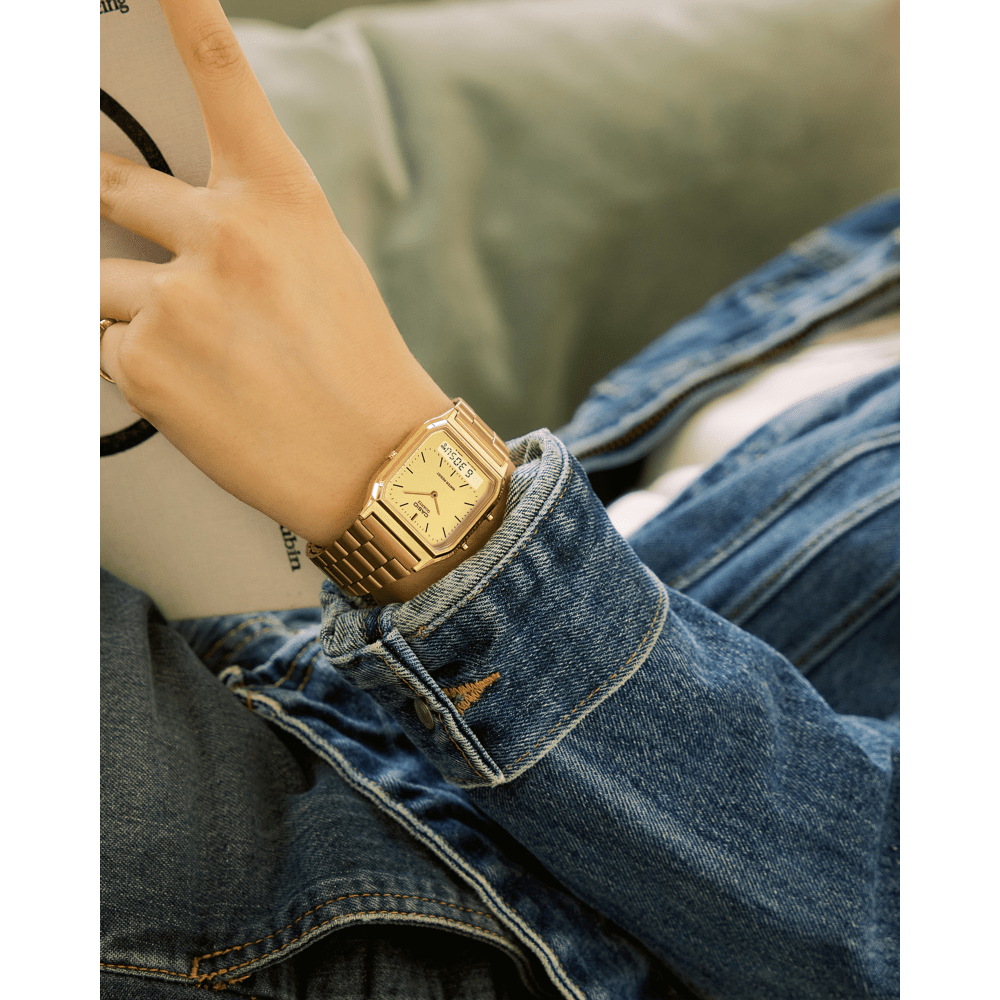 Casio Vintage Gold Analog-Digital Watch AQ230GA-9DS Watches Casio 