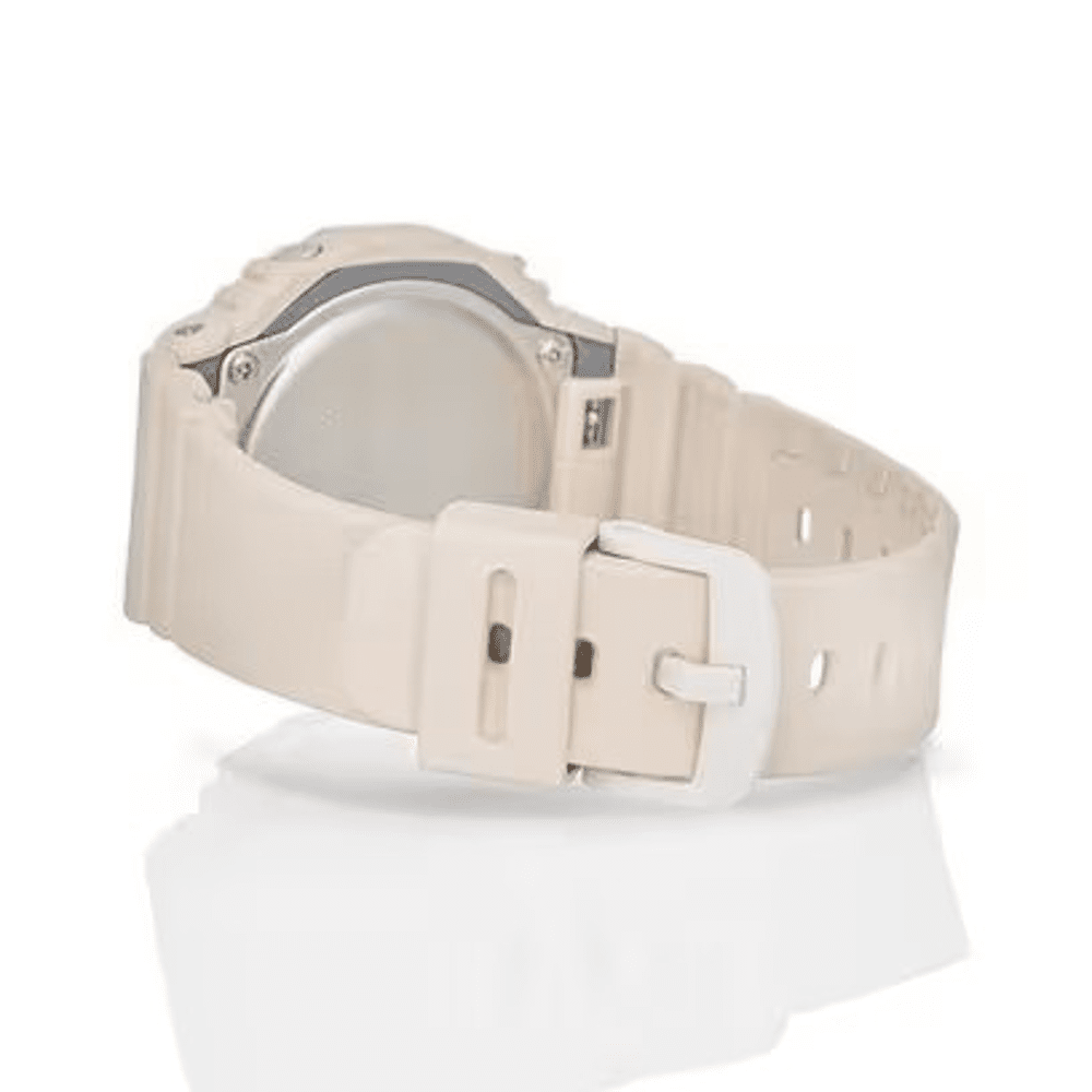 Casio G Shock Ladies Cream Watch GMA-S2100-4A Watches Casio G Shock 
