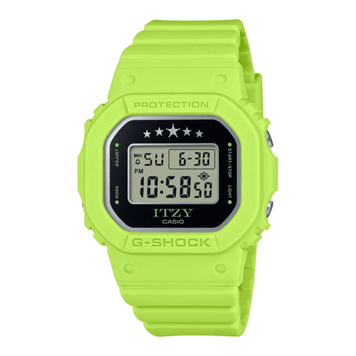 Casio G Shock Ladies ITZY Lime Green Watch GMD-S5610IT-3 Watches Casio G Shock 
