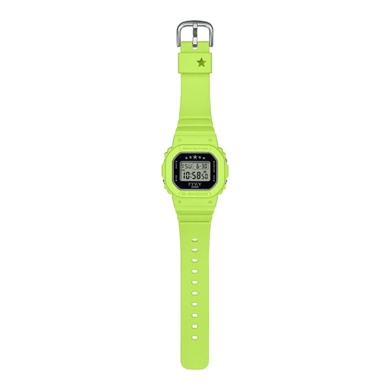 Casio G Shock Ladies ITZY Lime Green Watch GMD-S5610IT-3 Watches Casio G Shock 