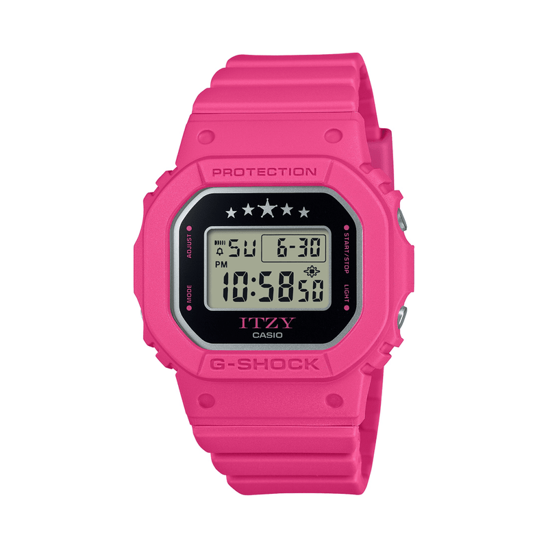 Casio G Shock Ladies ITZY Fuchsia Pink Watch GMD-S5610IT-4A Watches Casio G Shock 