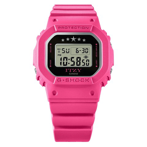 Casio G Shock Ladies ITZY Fuchsia Pink Watch GMD-S5610IT-4A Watches Casio G Shock 