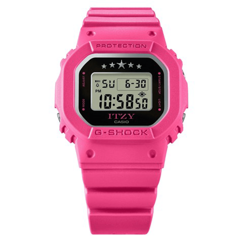 Casio G Shock Ladies ITZY Fuchsia Pink Watch GMD-S5610IT-4A Watches Casio G Shock 