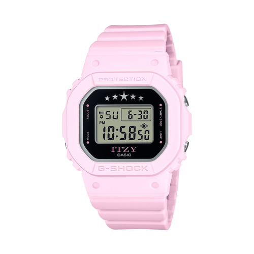 Casio G Shock Ladies ITZY Light Pink Watch GMD-S5610IT-4B Watches Casio G Shock 