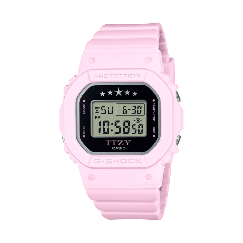 Casio G Shock Ladies ITZY Light Pink Watch GMD-S5610IT-4B Watches Casio G Shock 