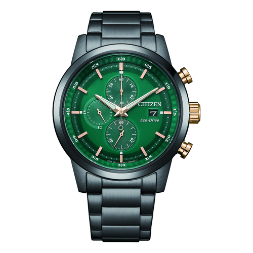 Citizen Men's Eco-Drive Chronograph Watch CA0746-85X Watches Citizen 