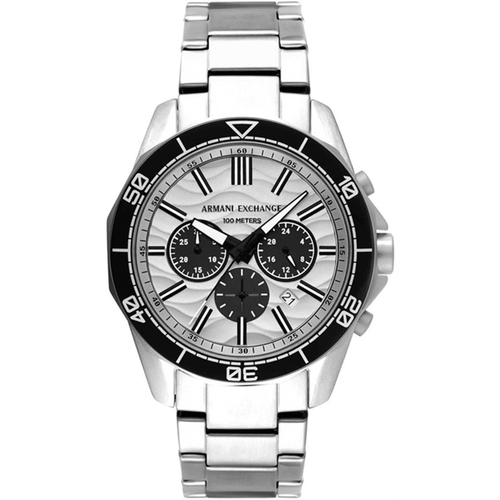 Armani Exchange Chronograph Silver Tone Watch AX1969 Watches Armani Exchange 