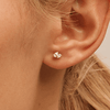 Duo Pear Stud Earrings with 0.25tw of Laboratory-Grown Diamonds in 9kt Yellow Gold Earrings Bevilles 