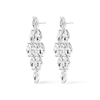 Cubic Zirconia Marquise Waterfall Stud Earrings in Sterling Silver Earrings Bevilles 