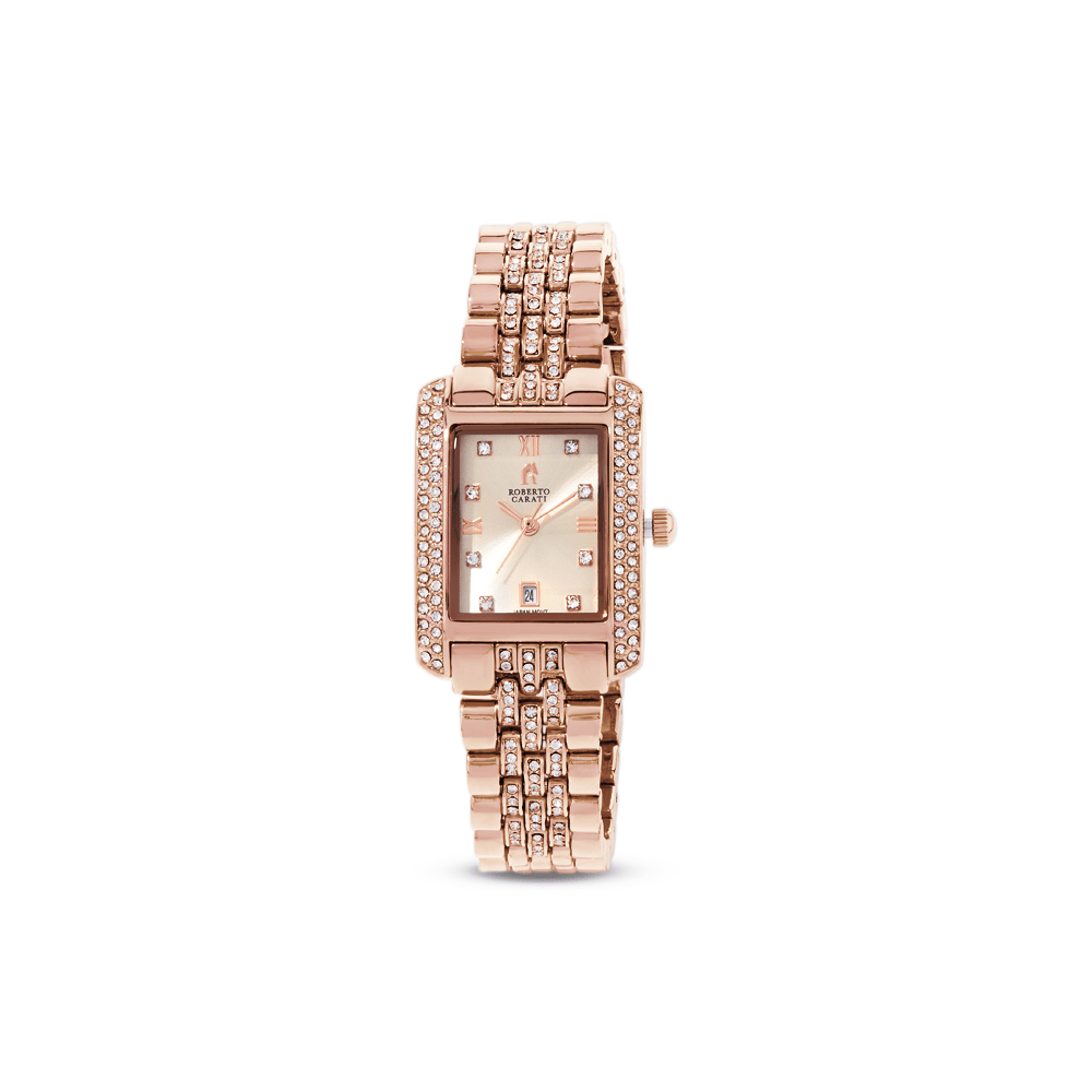 Roberto Carati Marseille Rose Gold Tone Watch Watches Roberto Carati 