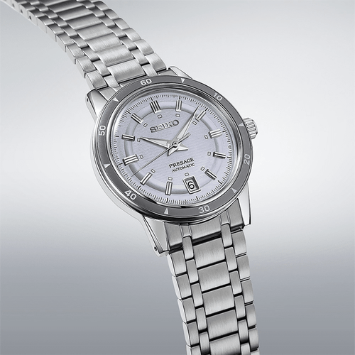 Seiko Men's Presage Style 60's Automatic Watch SRPL73J Watches Seiko 