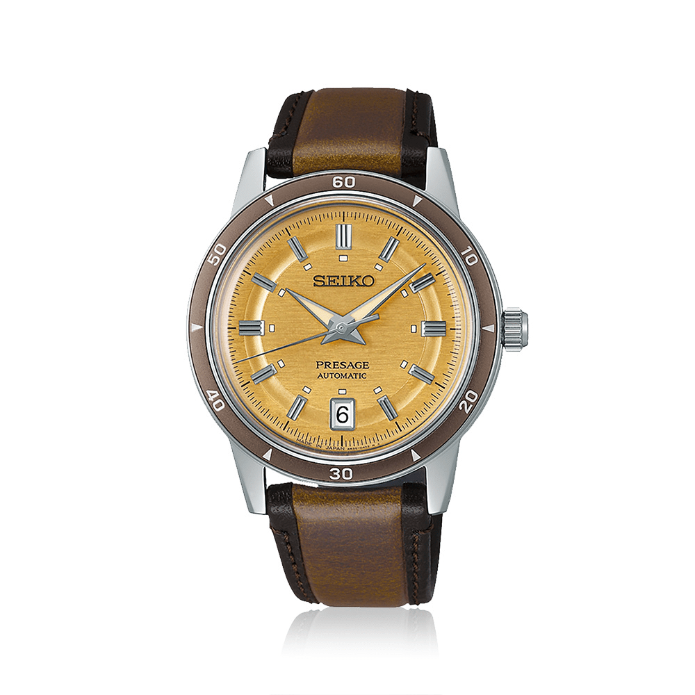 Seiko Men's Presage Style 60's Automatic Watch SRPL75J Watches Seiko 
