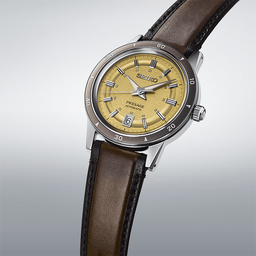 Seiko Men's Presage Style 60's Automatic Watch SRPL75J Watches Seiko 