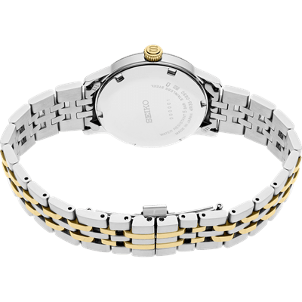Seiko Ladies Presage Cocktail Time 2-Tone Automatic Watch SRPL64J Watches Seiko 