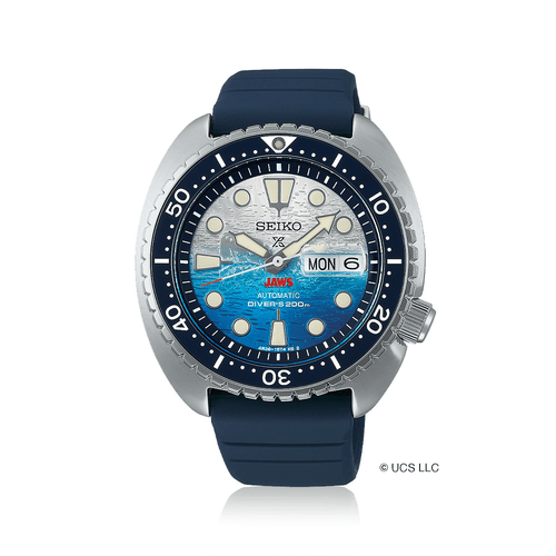 Seiko Men's Limited Edition Jaws Prospex Automatic 200M Diver's Watch SRPL81K Watches Seiko 