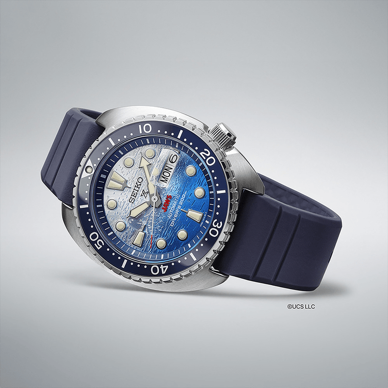 Seiko Men's Limited Edition Jaws Prospex Automatic 200M Diver's Watch SRPL81K Watches Seiko 