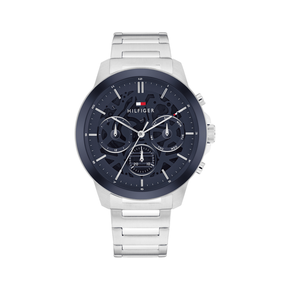 Tommy Hilfiger Henry Stainless Steel Blue Dial Men's Watch 1710684