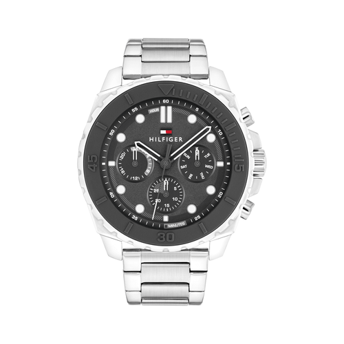 Tommy Hilfiger Morgan Stainless Steel Dark Grey Dial Men's Watch 1710689 Watches Tommy Hilfiger 