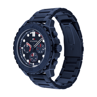 Tommy Hilfiger Morgan Ionic Plated Blue Steel Navy Dial Men's Watch 1710691 Watches Tommy Hilfiger 