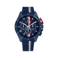 Tommy Hilfiger Bank Blue Silicone Blue Dial Men's Watch 1792169 Watches Tommy Hilfiger 