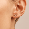 Trio Stud Earrings with 0.25tw of Laboratory-Grown Diamonds in 9kt Yellow Gold Earrings Bevilles 
