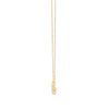 45cm Bar Necklace with 0.26tw of Laboratory-Grown Diamonds in 9kt Yellow Gold Pendants Bevilles 