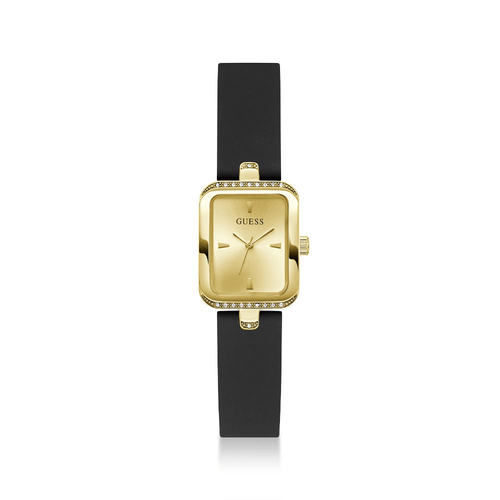 Guess Isla Quartz Black Silicone Watch GW0926L2 Watches Guess 