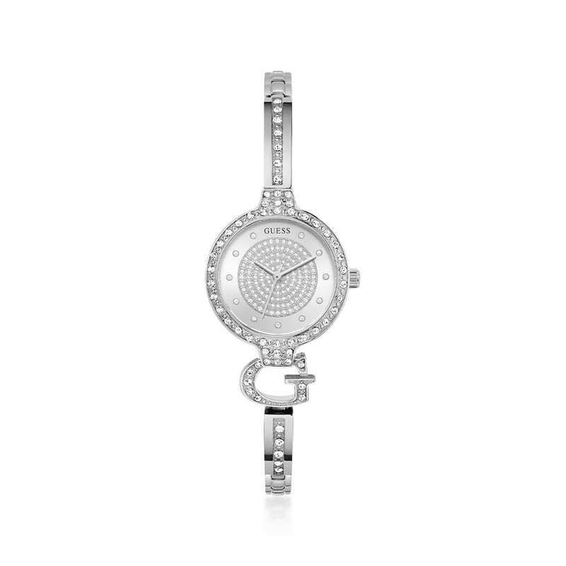 Guess Ladies Giselle Silver Quartz Watch GW0929L1 Watches Guess 