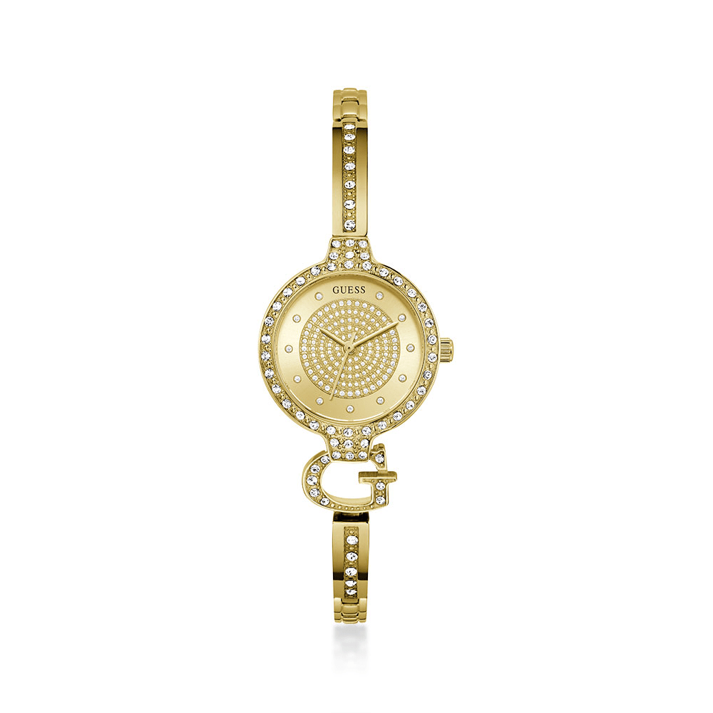 Guess Ladies Giselle Gold Quartz Watch GW0929L2 Watches Guess 