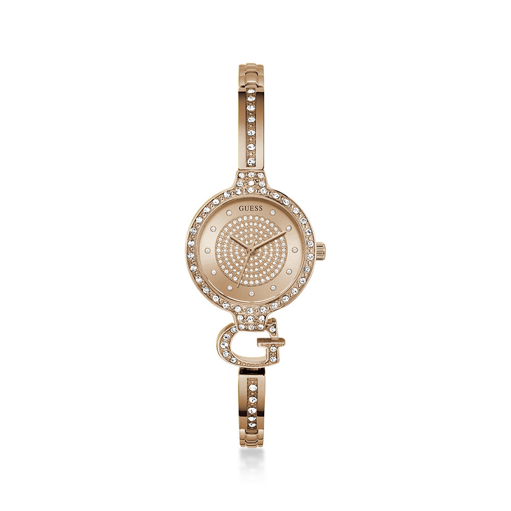 Guess Ladies Giselle Rose Quartz Watch GW0929L3 Watches Guess 