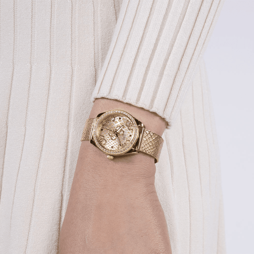 Guess Boa Quartz Gold Tone Watch GW0748L2 Watches Guess 