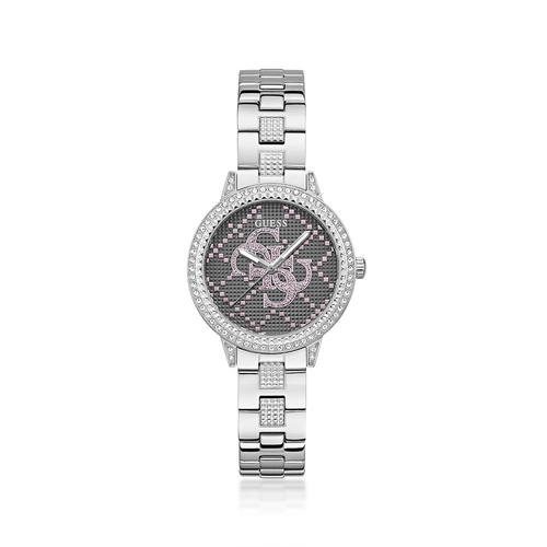 Guess G-Lace Silver Tone Quartz Watch GW0944L1 Watches Guess 