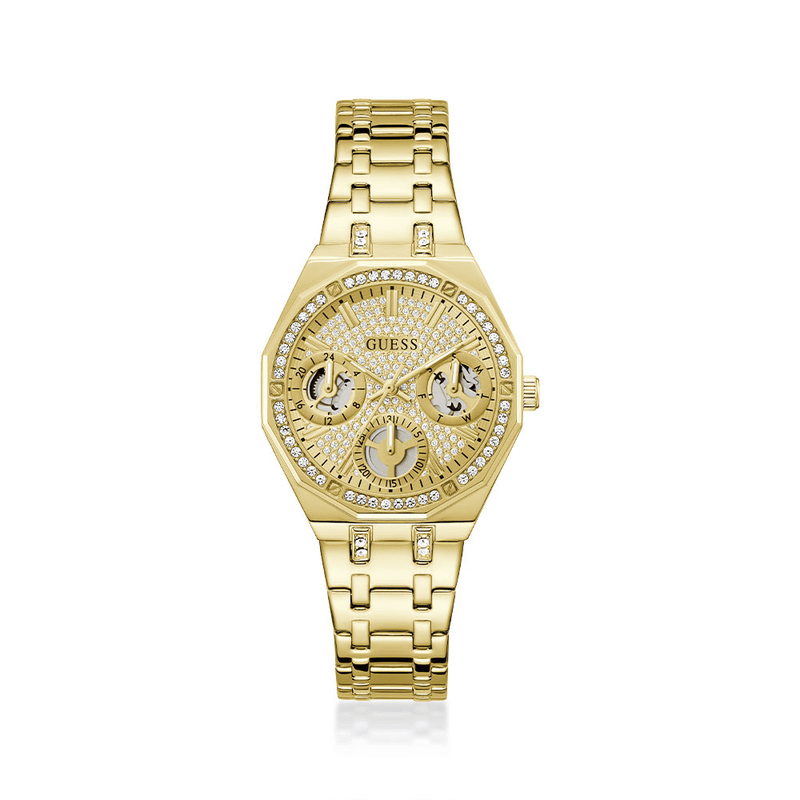 Guess Ladies Quinn Quartz Multifunction Watch GW0988L2 Watches Guess 