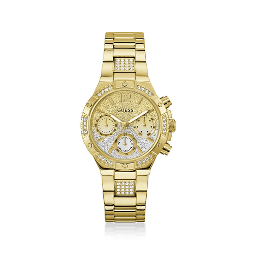 Guess Harlow Quartz Multifunction Gold Tone Watch GW0950L2 Watches Guess 
